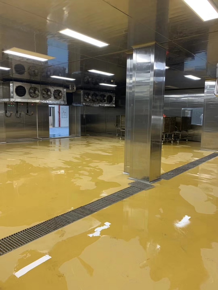 食藥車間、中央廚房聚氨酯砂漿地坪